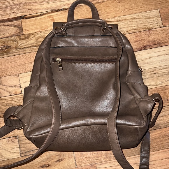 Faux Leather Backpack Purse - Picture 4 of 9